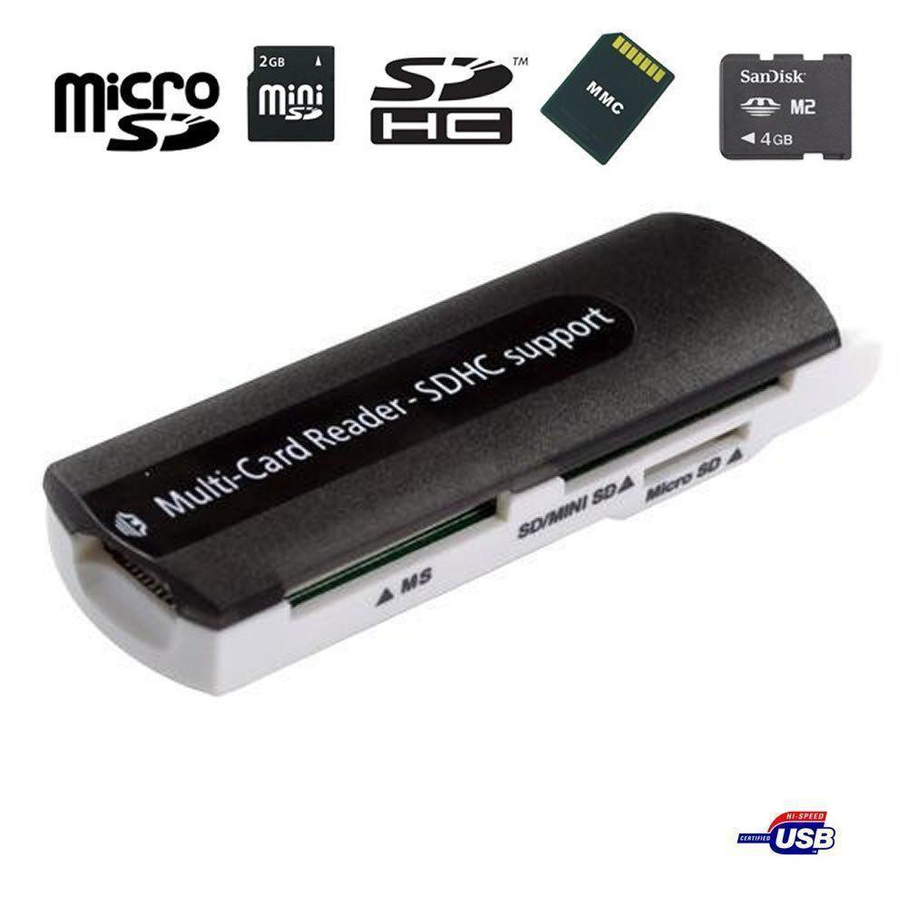 Leitor de Cartão MultiCard Reader SDHC Support USB 2.0/1.1 COMMERCE