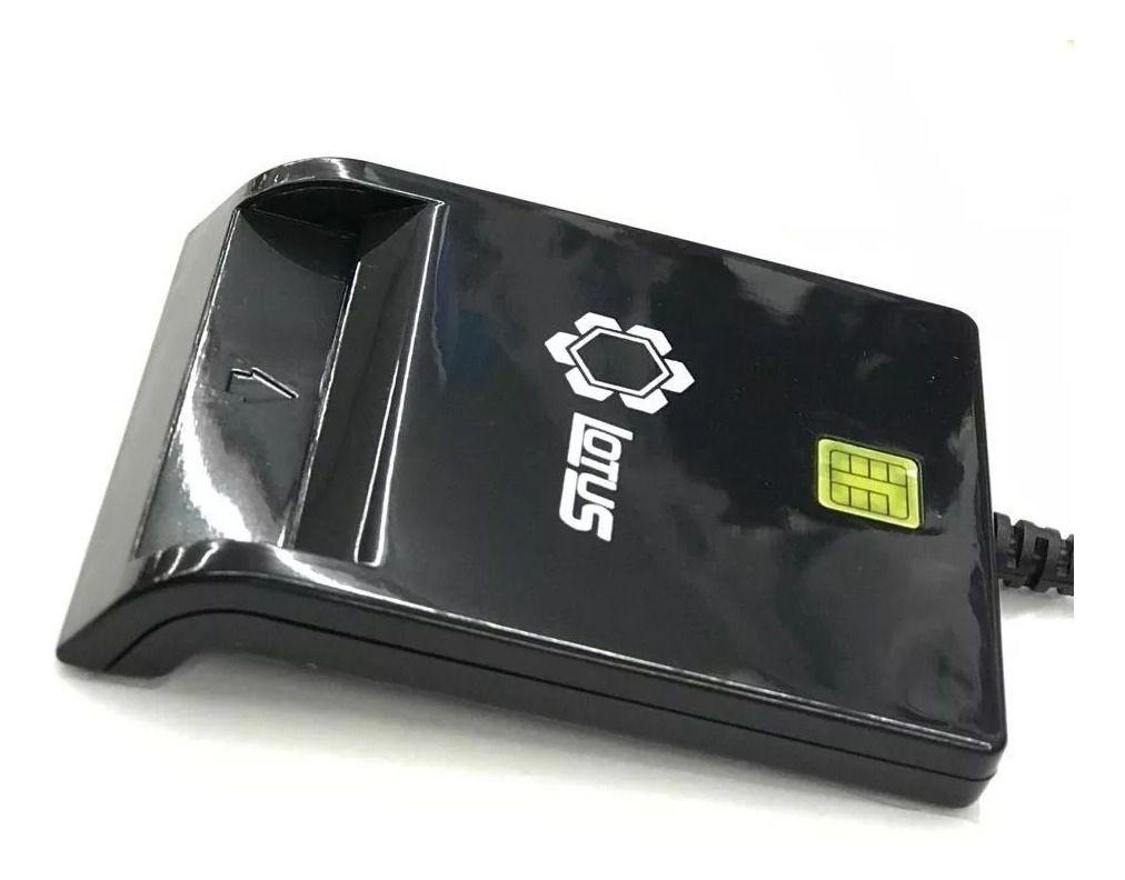Leitor De Smart Card Para Certificado Digital E-cpf E-cnpj ...