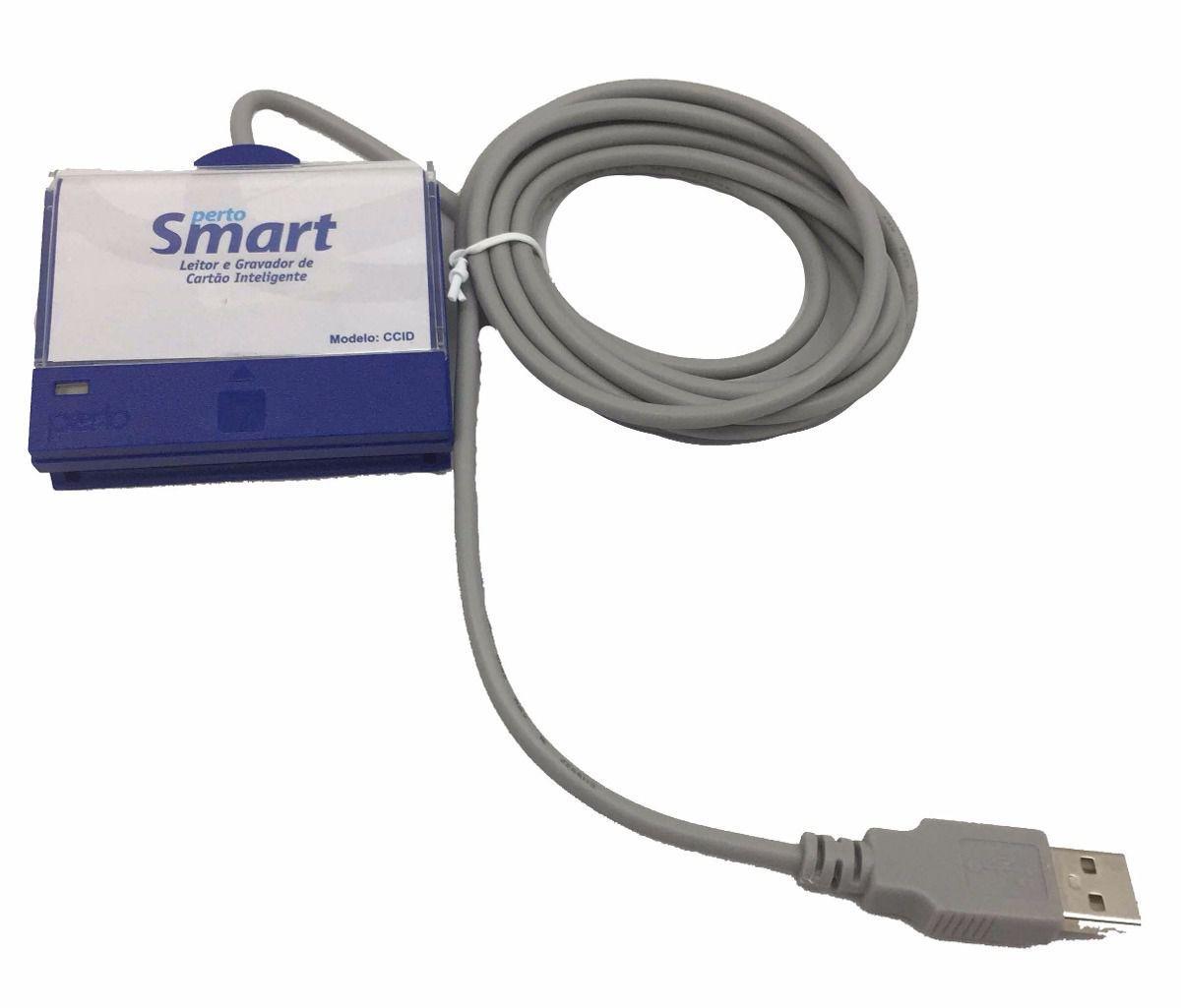 Leitor E Gravador De Cartao Smartcard Perto Homologado Banrisul Certificacao Digital A3 Nf E Armazenamento Magazine Luiza