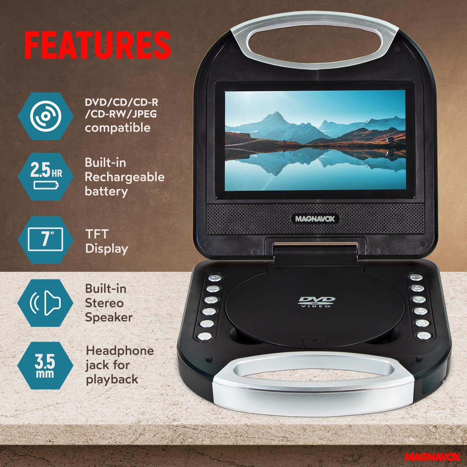 Magnavox portable DVD player online