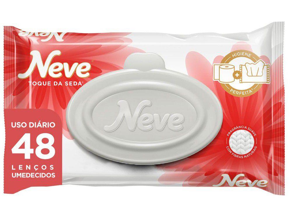 Lenço de Papel Umedecido Neve Toque de Seda