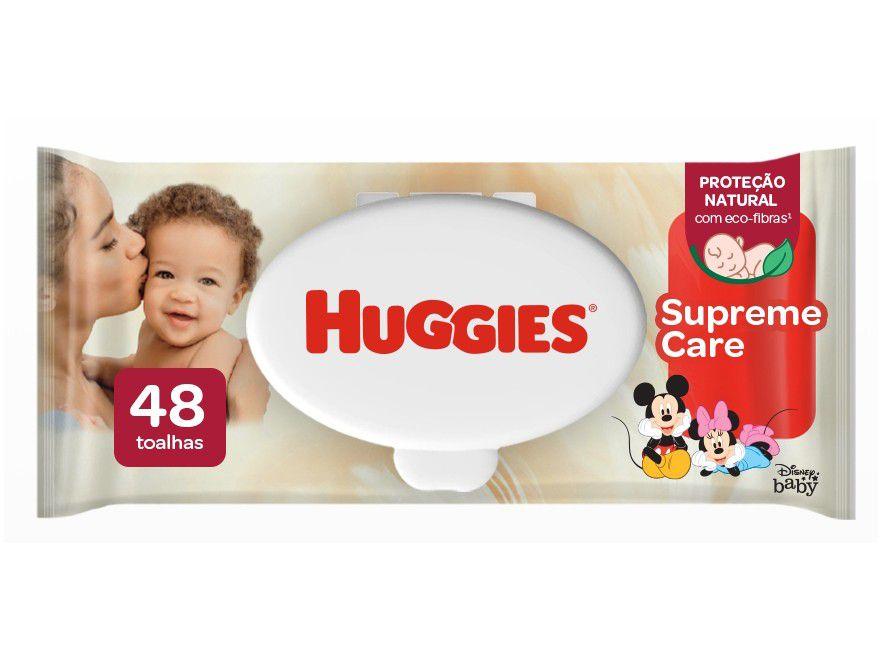 LenÃ§o Umedecido Huggies Supreme Care