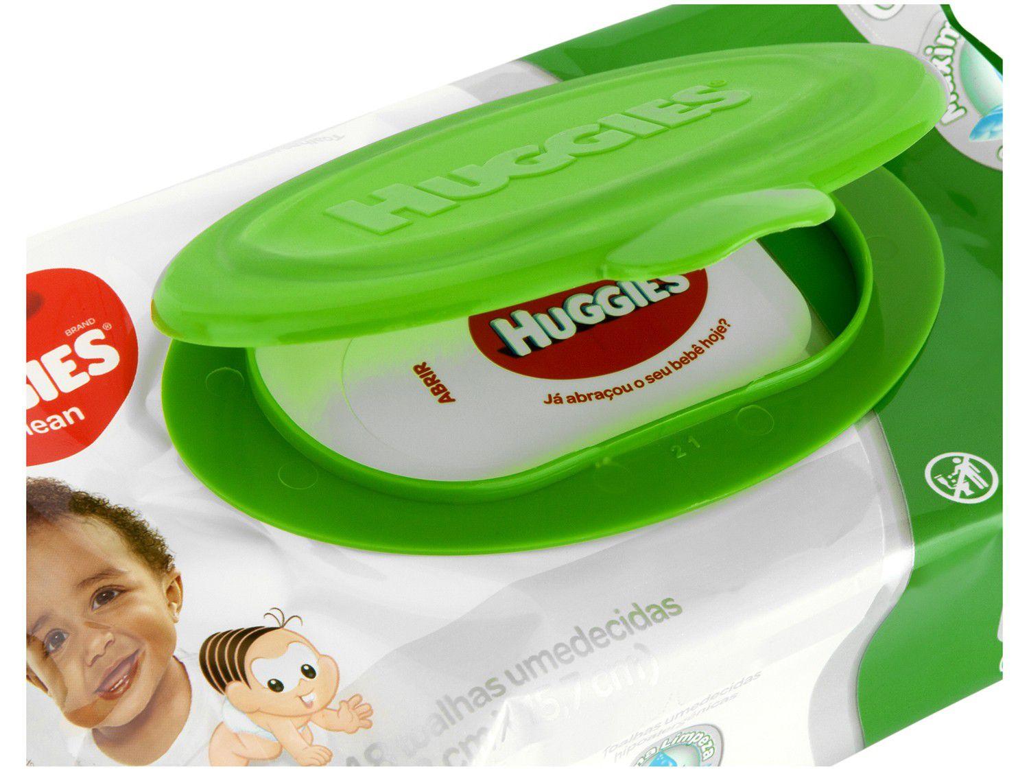 Lenços Umedecidos Huggies Classic Max Clean - 48 Unidades - Lenço ...