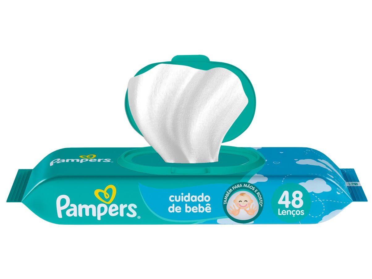 Lenços Umedecidos Pampers Cuidado de Bebê