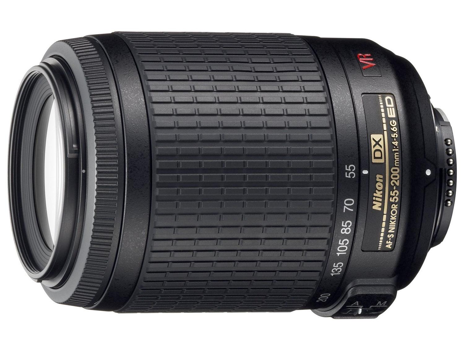 新到着 f/4-5.6G 55-200mm Nikon Lente ED Lentes - Nikkor VR DX AF-S レンズ(ズーム)
