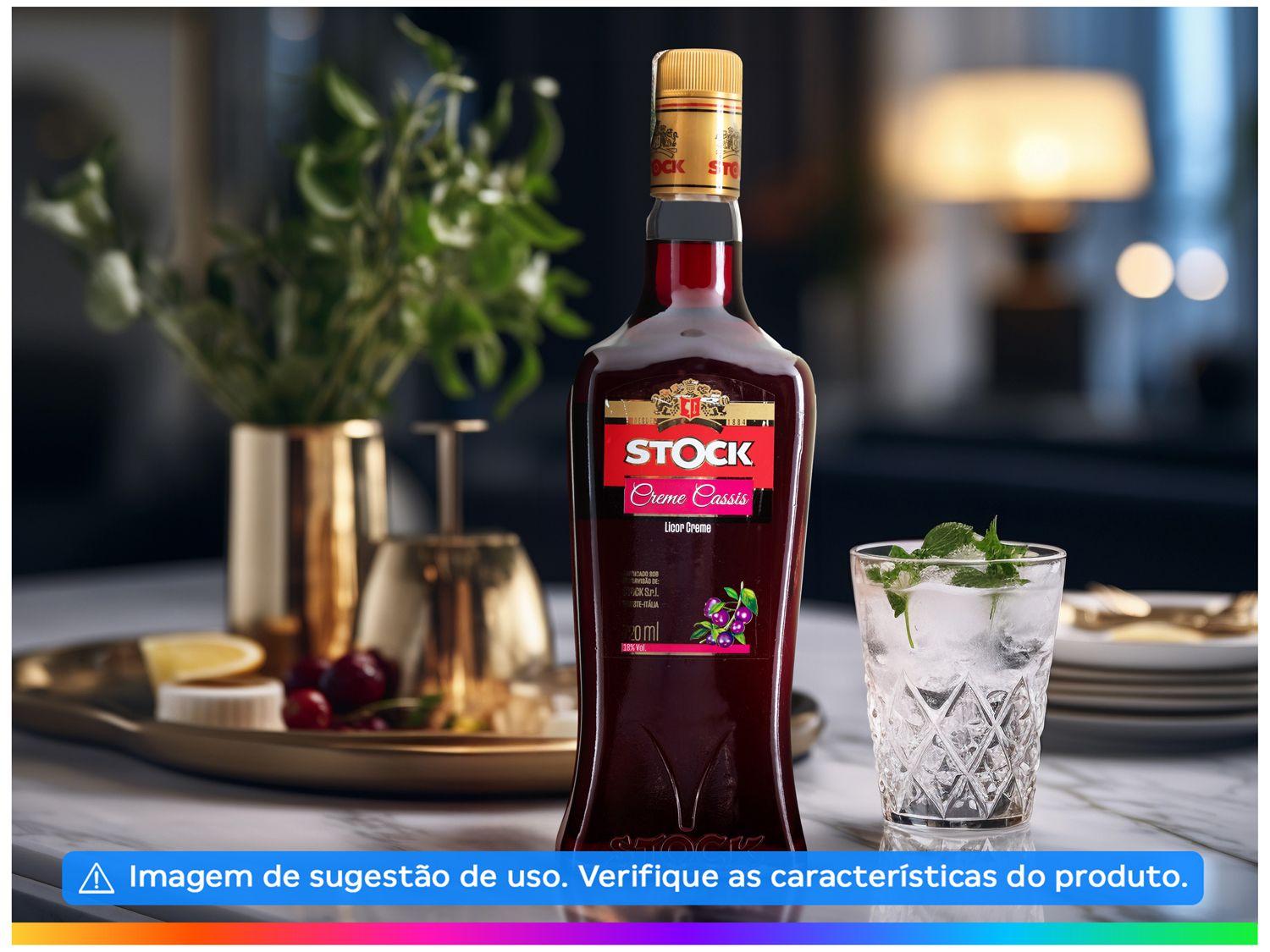 Licor Creme Stock Cassis 720ml