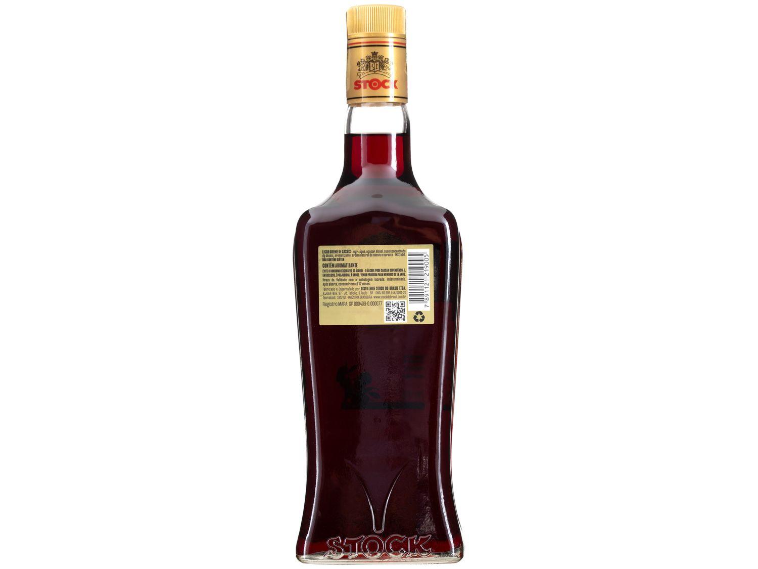Licor Creme Stock Cassis 720ml