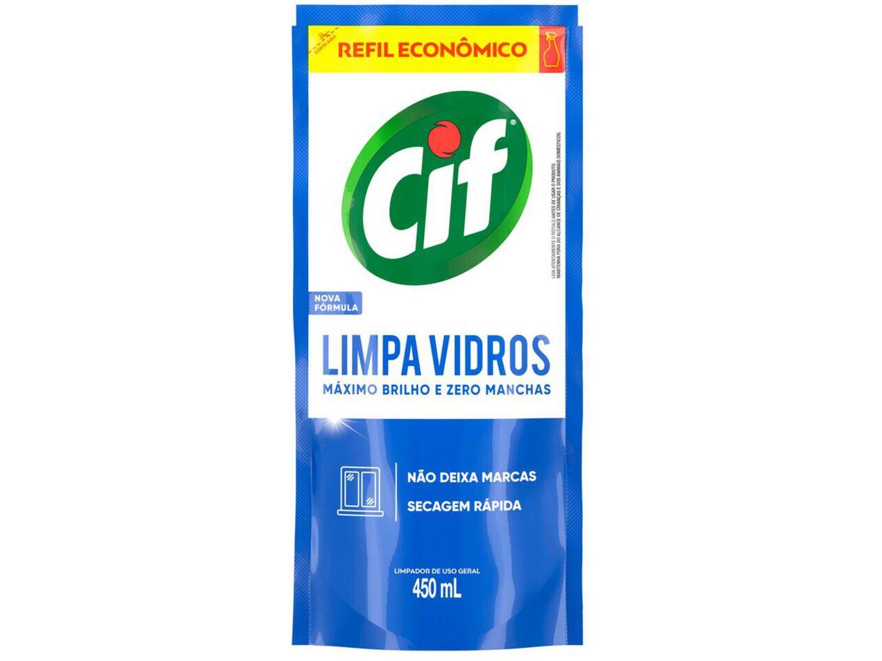 Limpa Especialista Vidros CIF 450ml