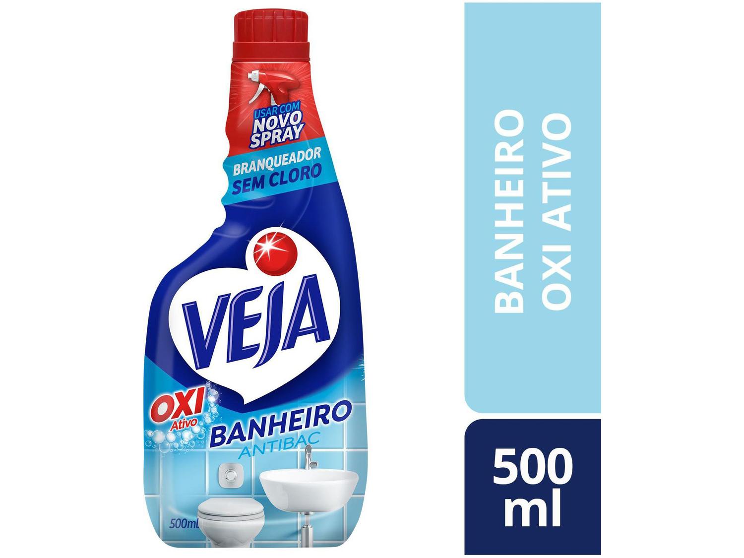 Limpador Banheiro Oxi Ativo Veja Spray Refil