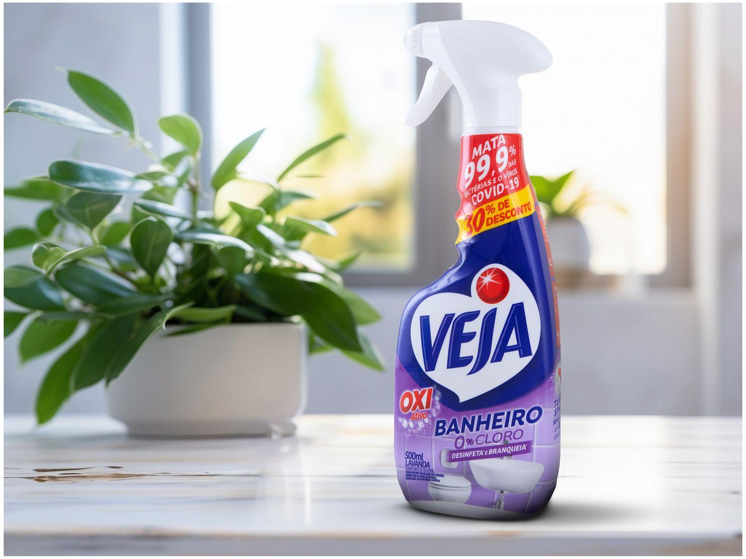 Limpador de Banheiro Spray Antibac Veja