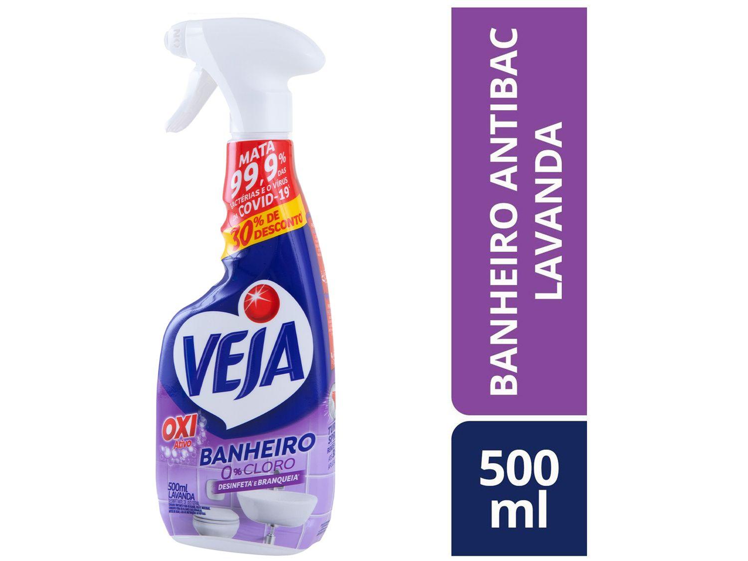 Limpador de Banheiro Spray Antibac Veja