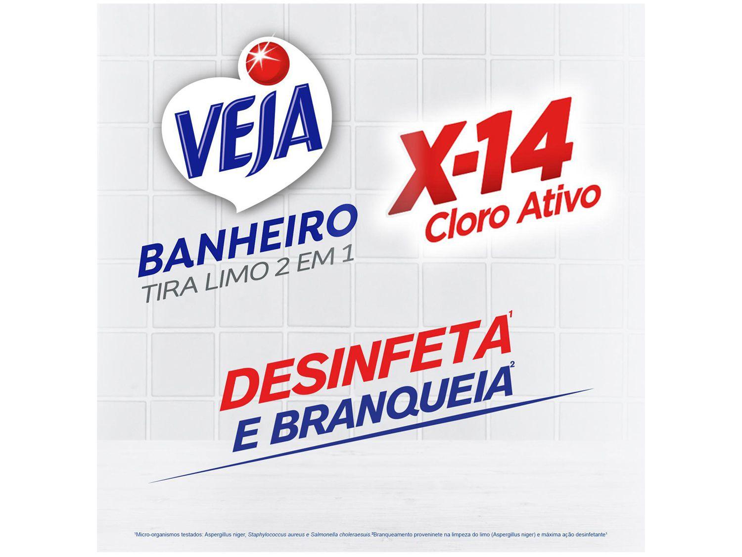 Limpador de Banheiro Veja Tira Limo Cloro Ativo