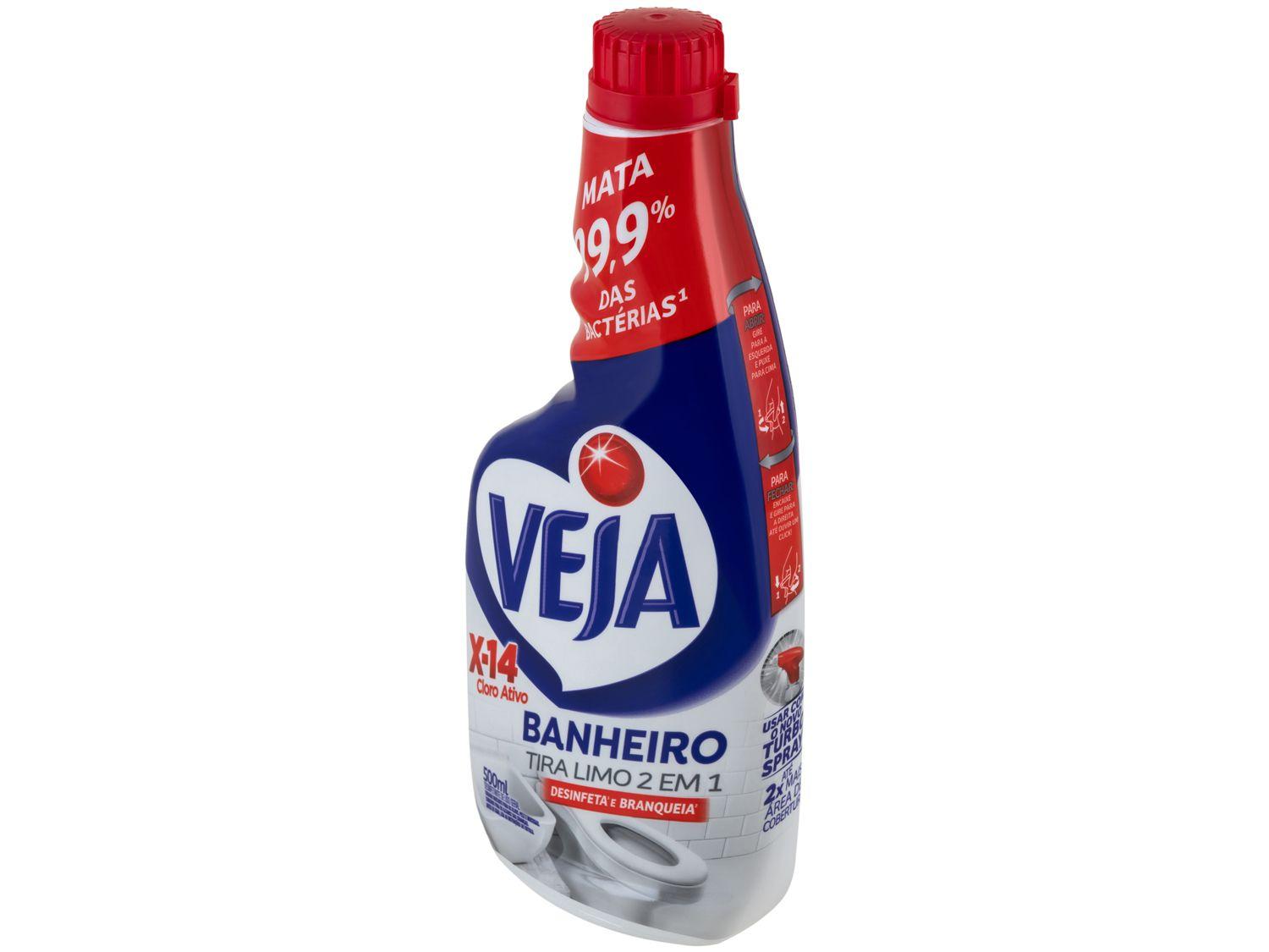Limpador de Banheiro Veja Tira Limo Cloro Ativo