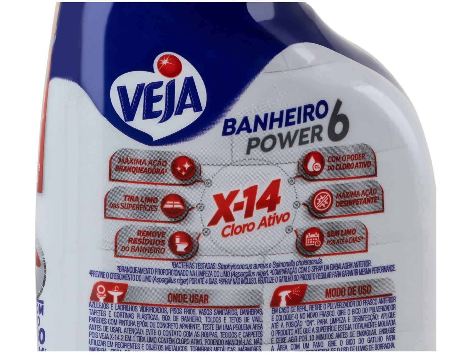 Limpador de Banheiro Veja Tira Limo Cloro Ativo