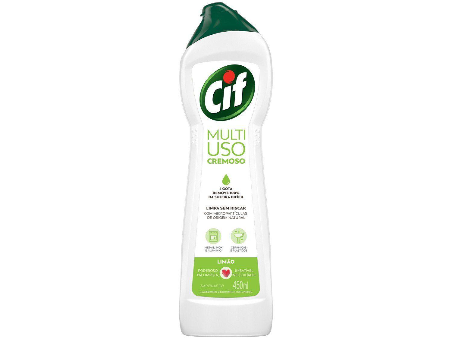 Limpador Multiuso Cif Cremoso Limão