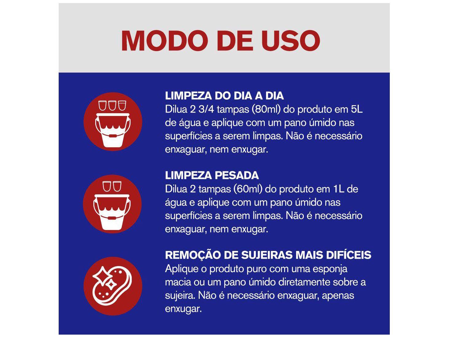 Limpador Multiuso Veja Limpeza Pesada Campestre