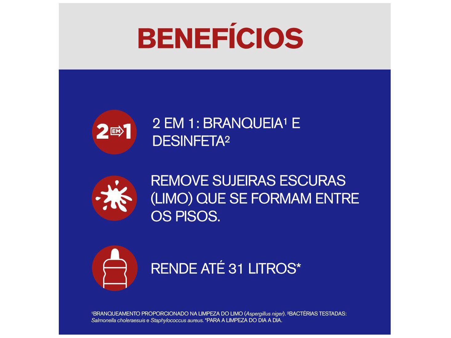 Limpador Multiuso Veja Limpeza Pesada Cloro Ativo