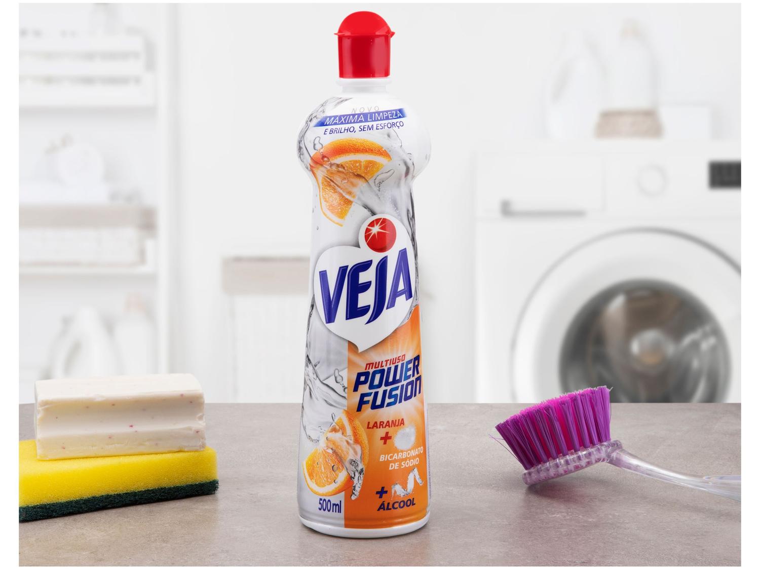 Limpador Multiuso Veja Power Fusion Laranja 500ml