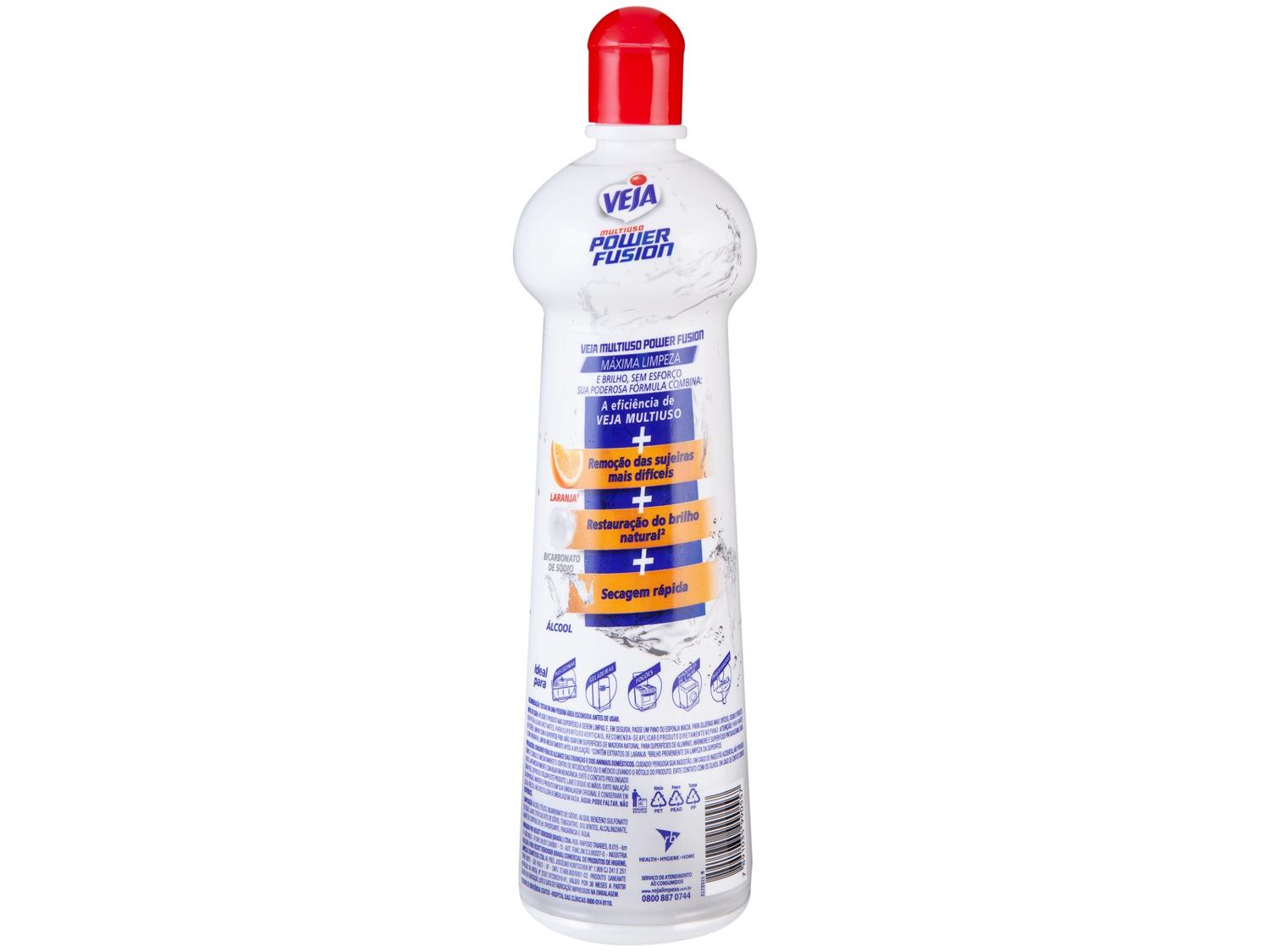 Limpador Multiuso Veja Power Fusion Laranja 500ml
