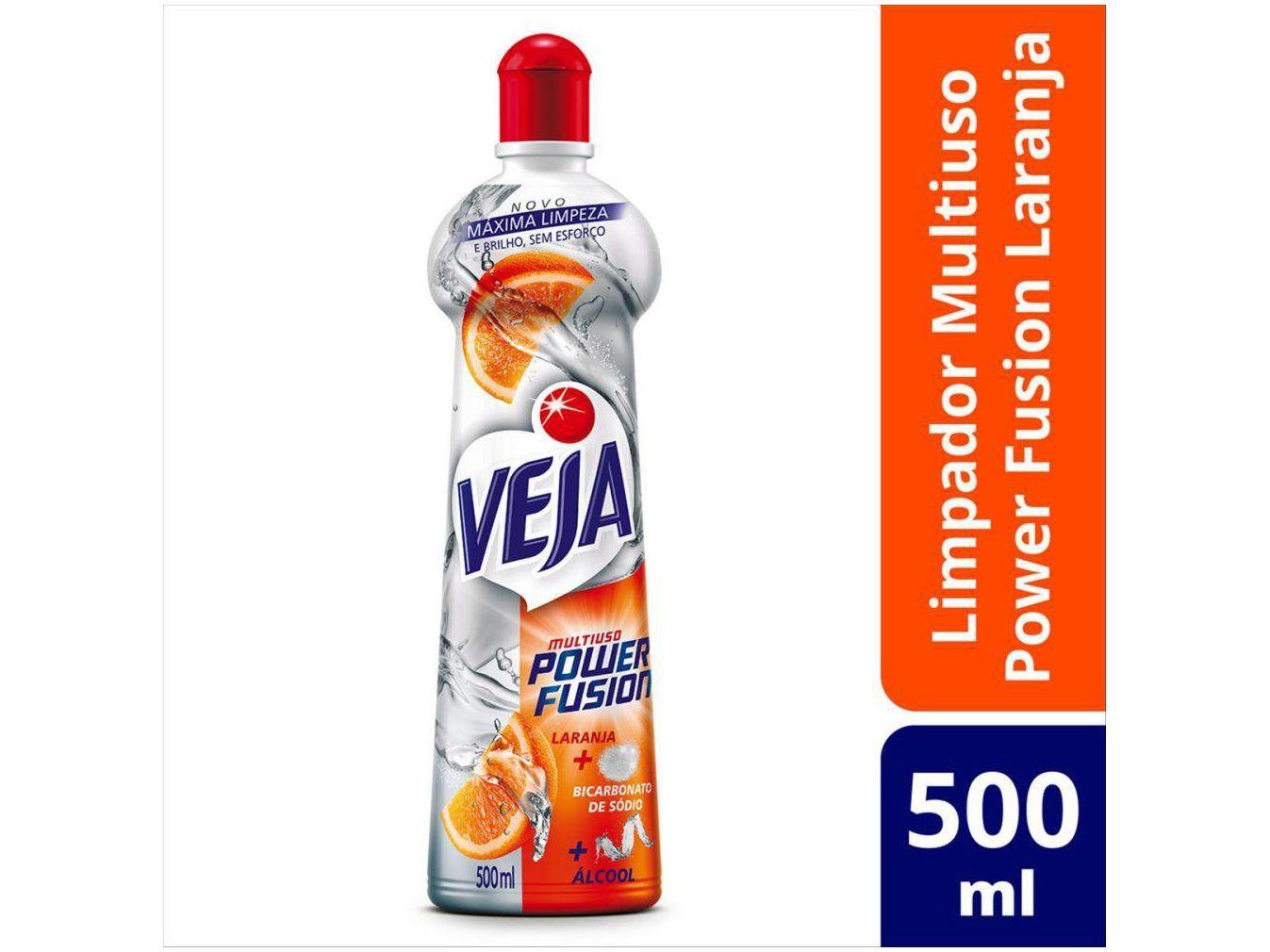 Limpador Multiuso Veja Power Fusion Laranja 500ml