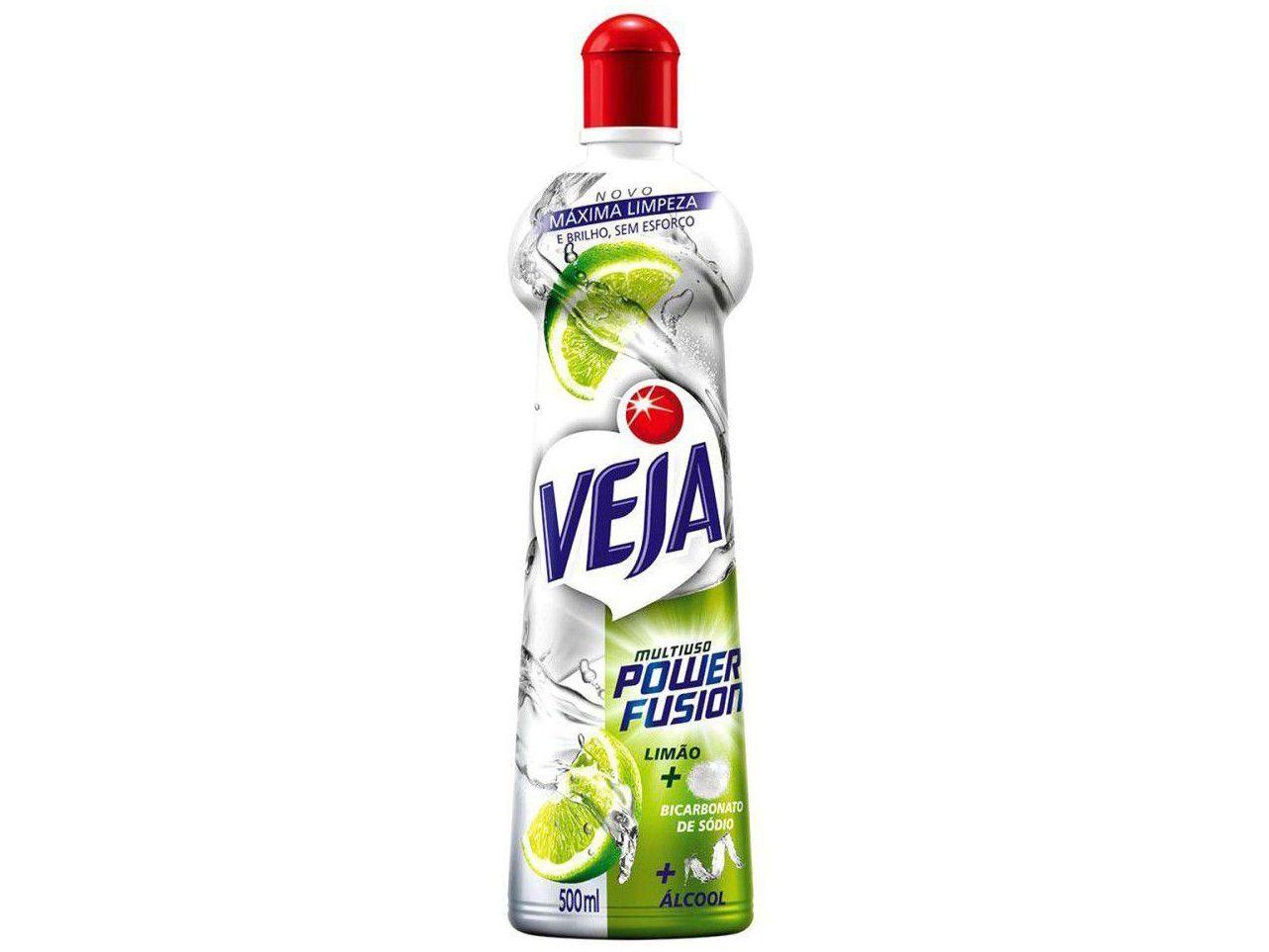 Limpador Multiuso Veja Power Fusion Limão