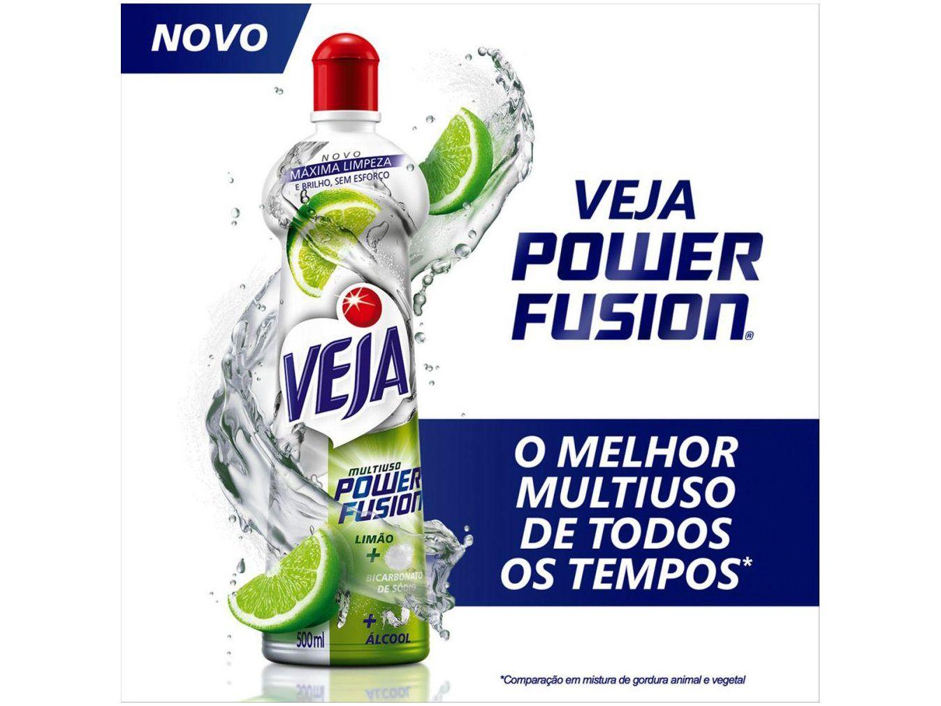 Limpador Multiuso Veja Power Fusion Limão