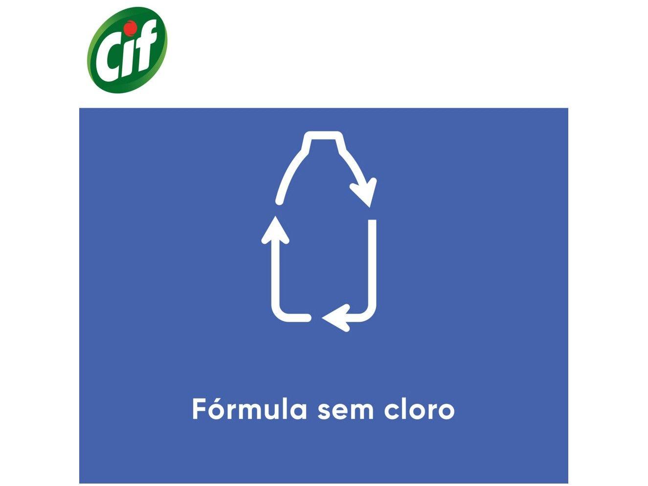 Limpador para Banheiro Cif Sem Cloro Squeeze 500ml