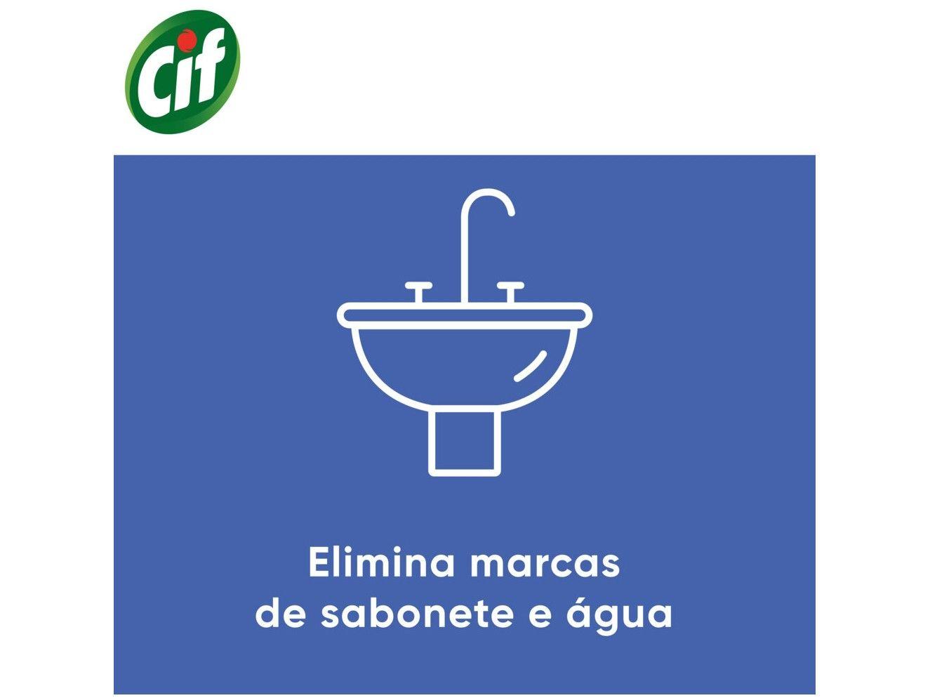 Limpador para Banheiro Cif Sem Cloro Squeeze 500ml