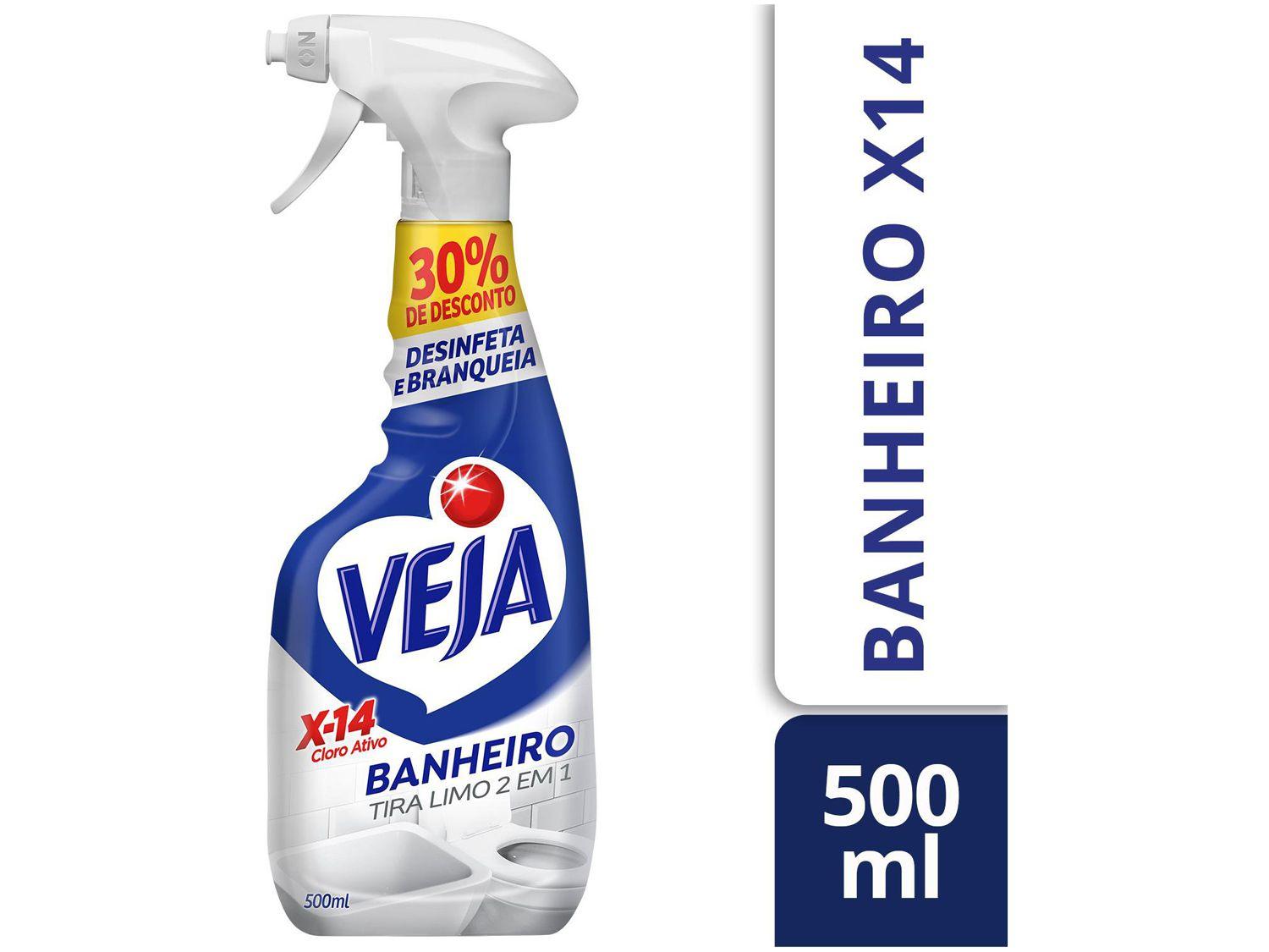 Limpador para Banheiro Veja X14 Tira Limo