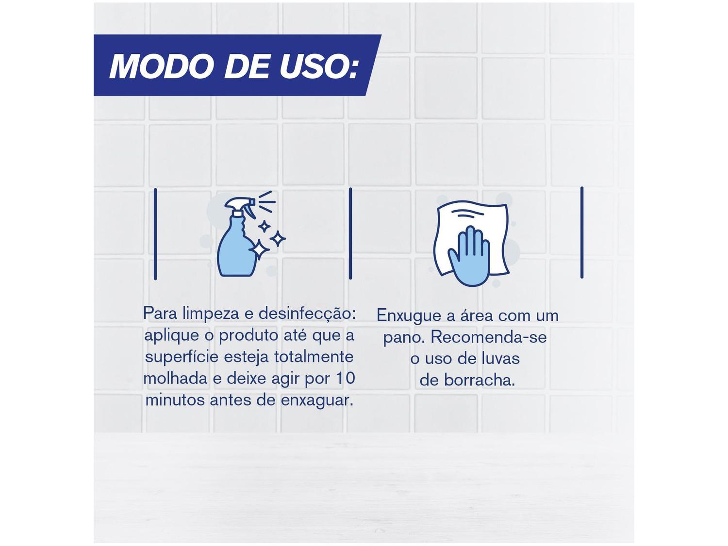 Limpador para Banheiro Veja X14 Tira Limo