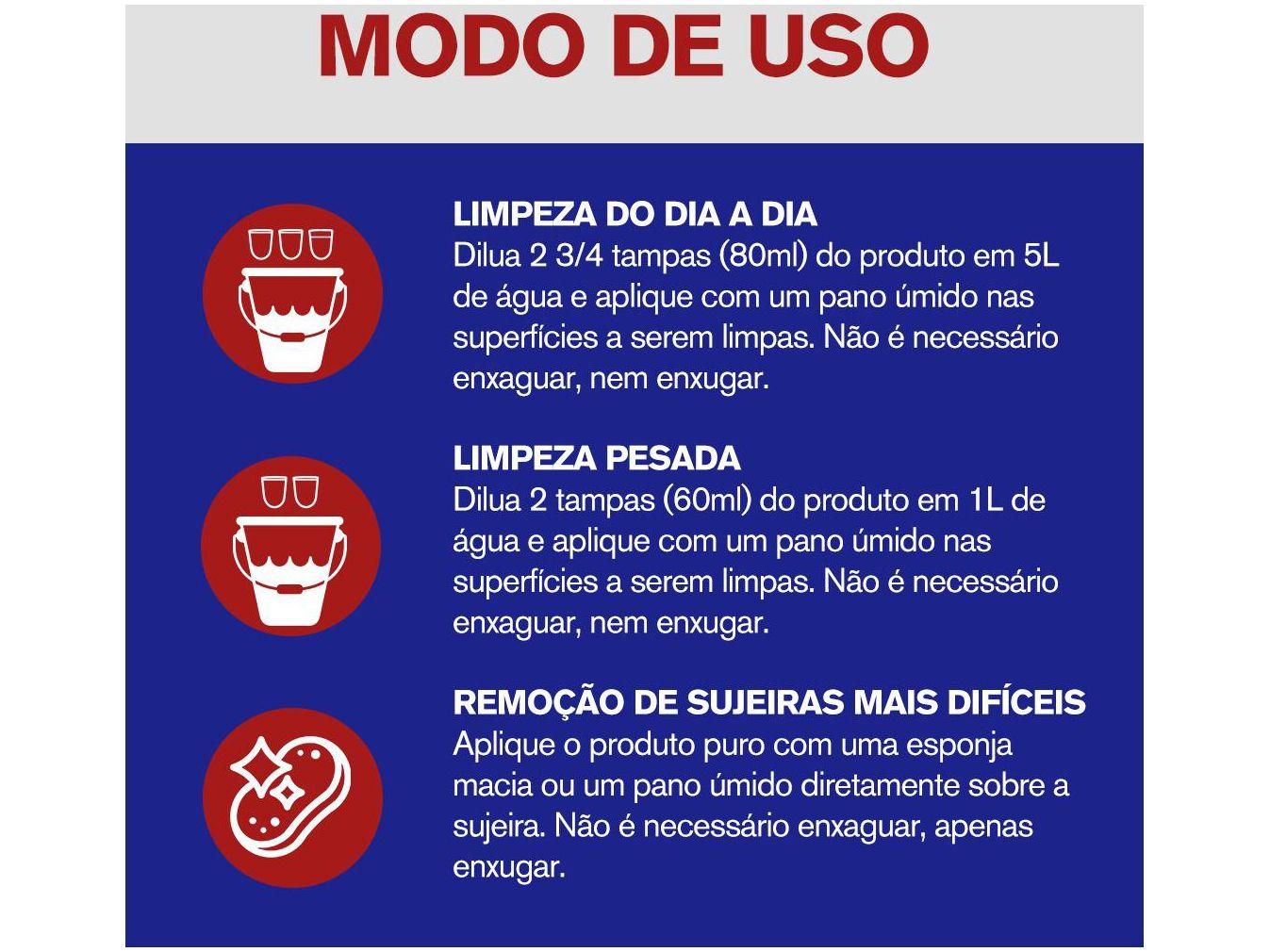 Limpador para Limpeza Pesada Original Veja 2L