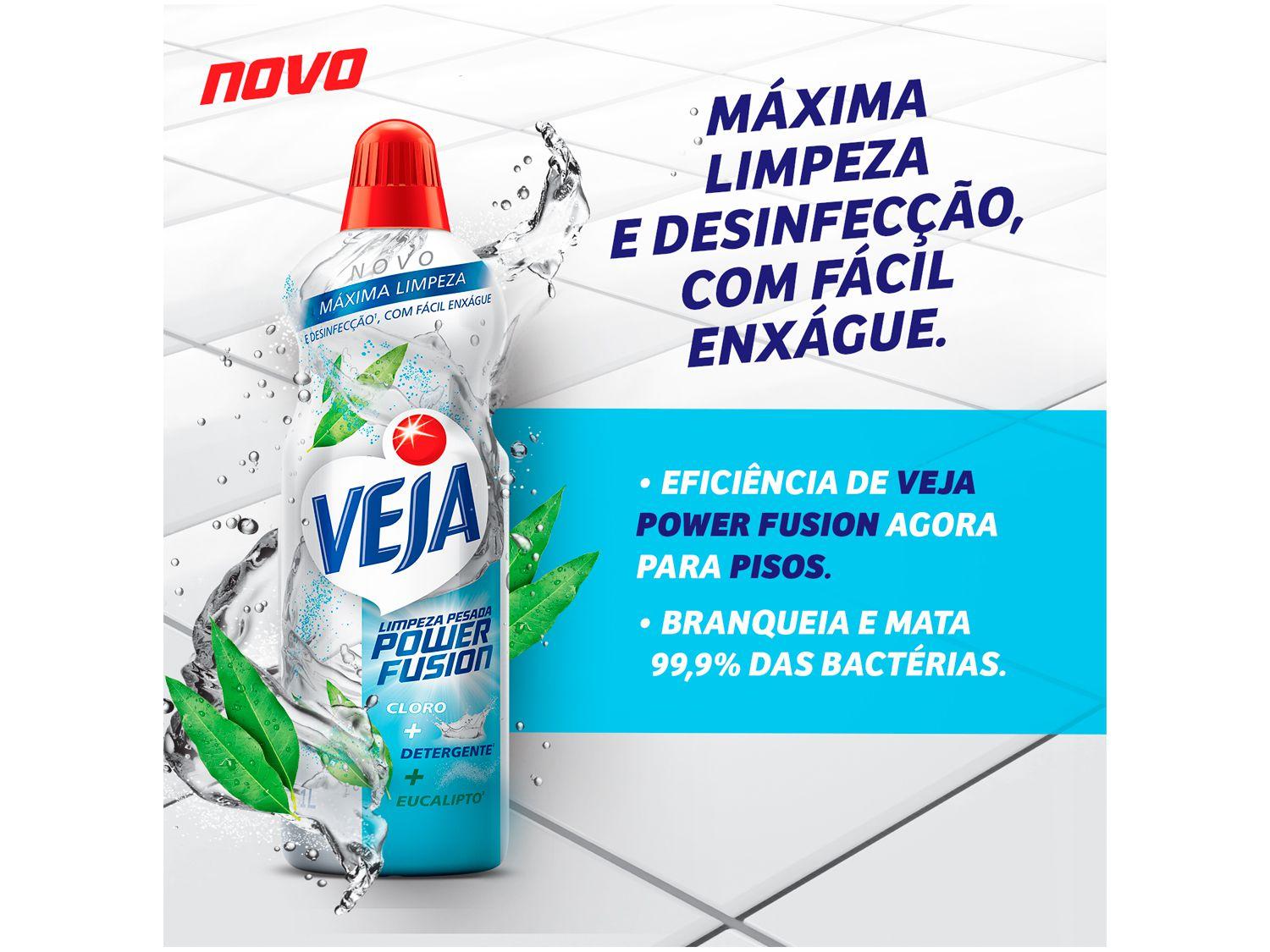 Limpador para Pisos Veja Power Fusion 