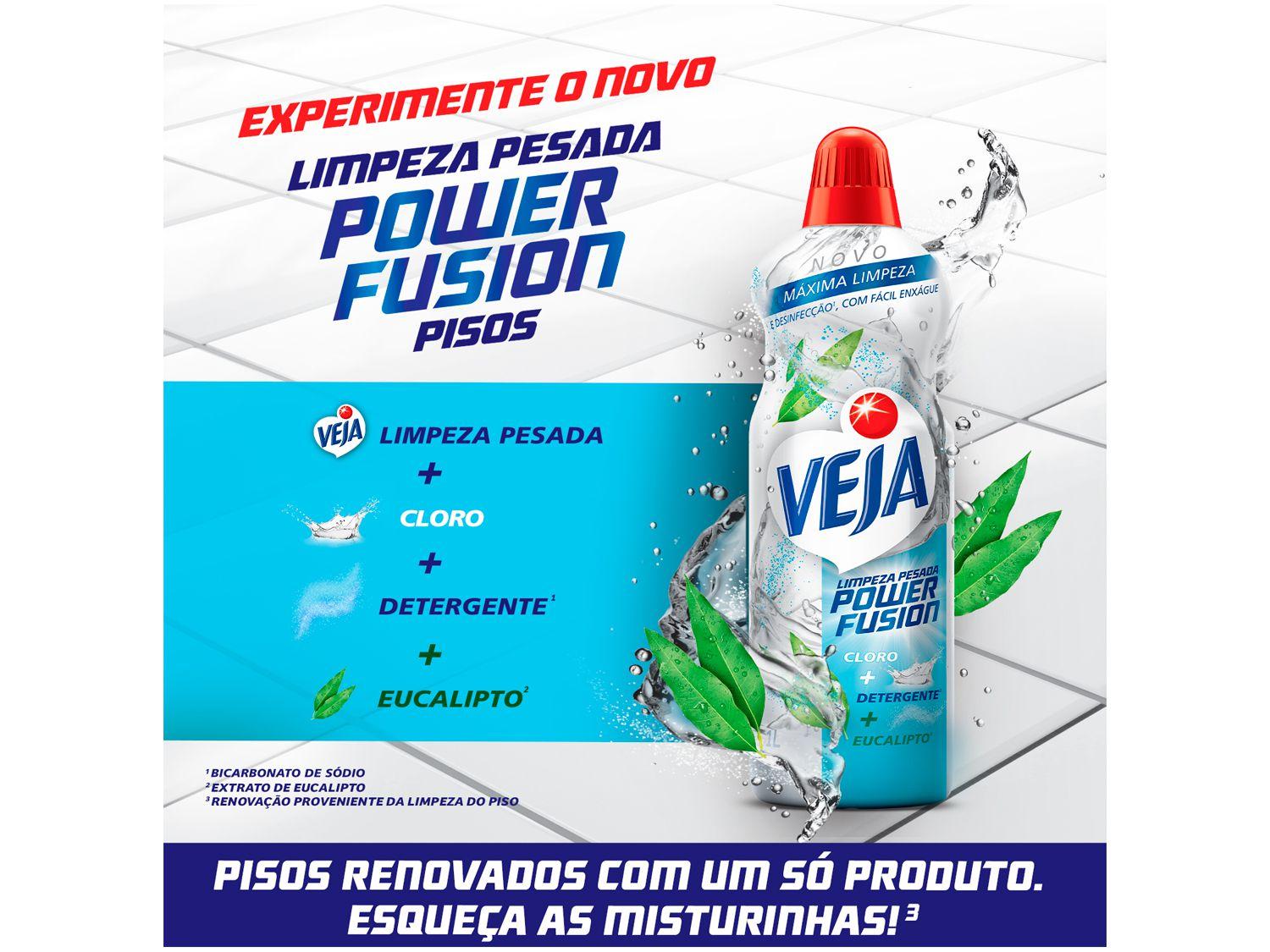 Limpador para Pisos Veja Power Fusion 