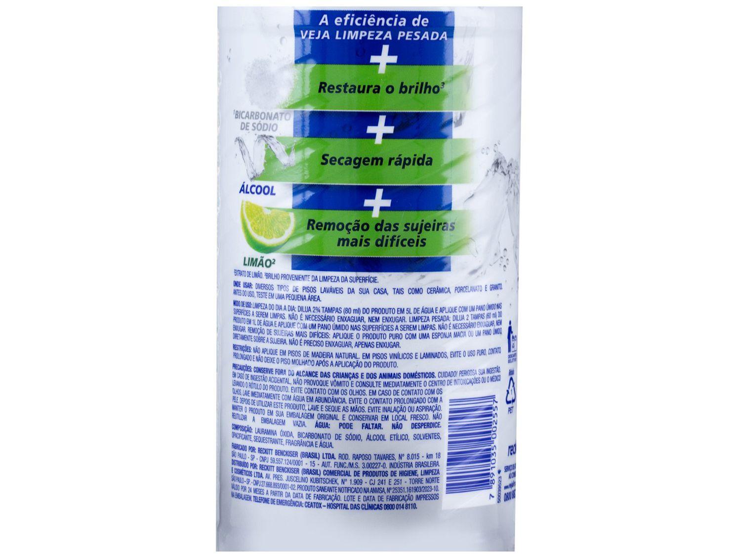 Limpador para Pisos Veja Power Fusion Limpeza