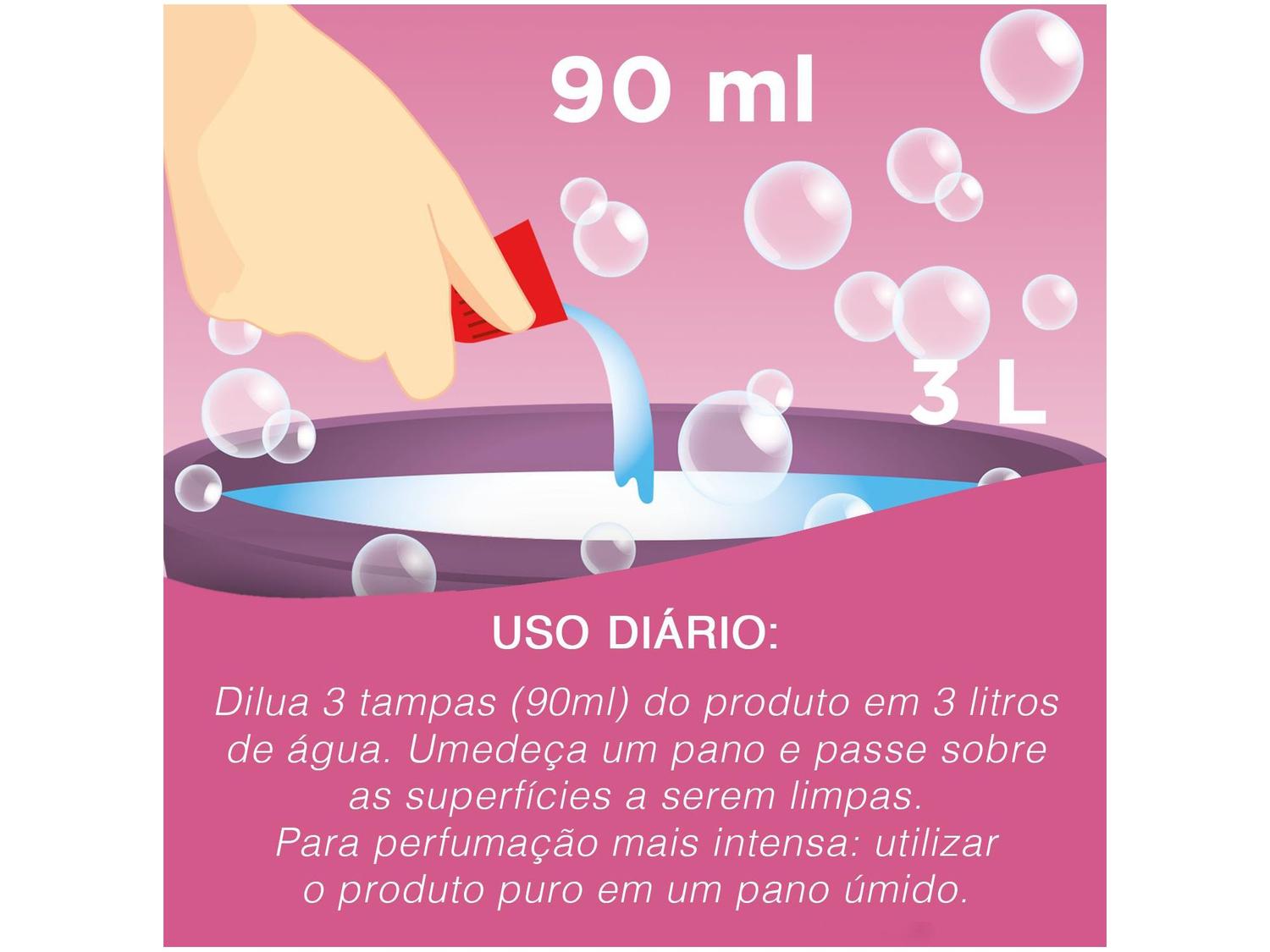 Limpador Perfumado Veja Aroma Sense Alegria 2L
