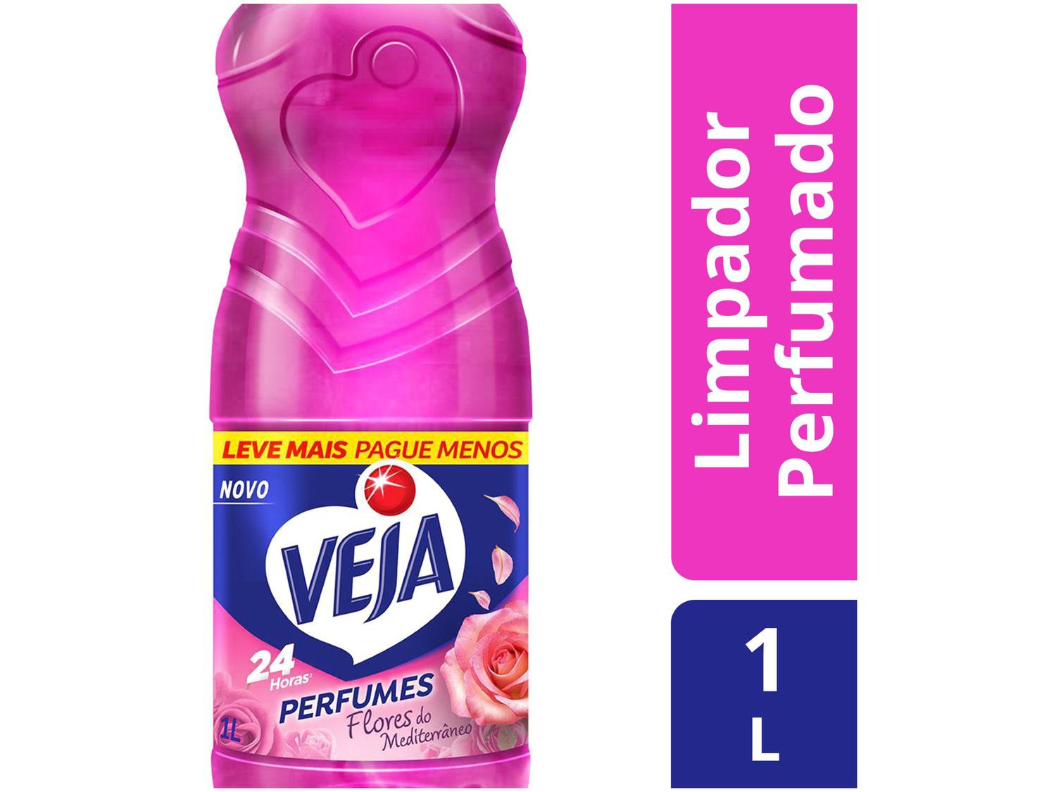 Limpador Perfumado Veja Flores do Mediterrâneo 1L