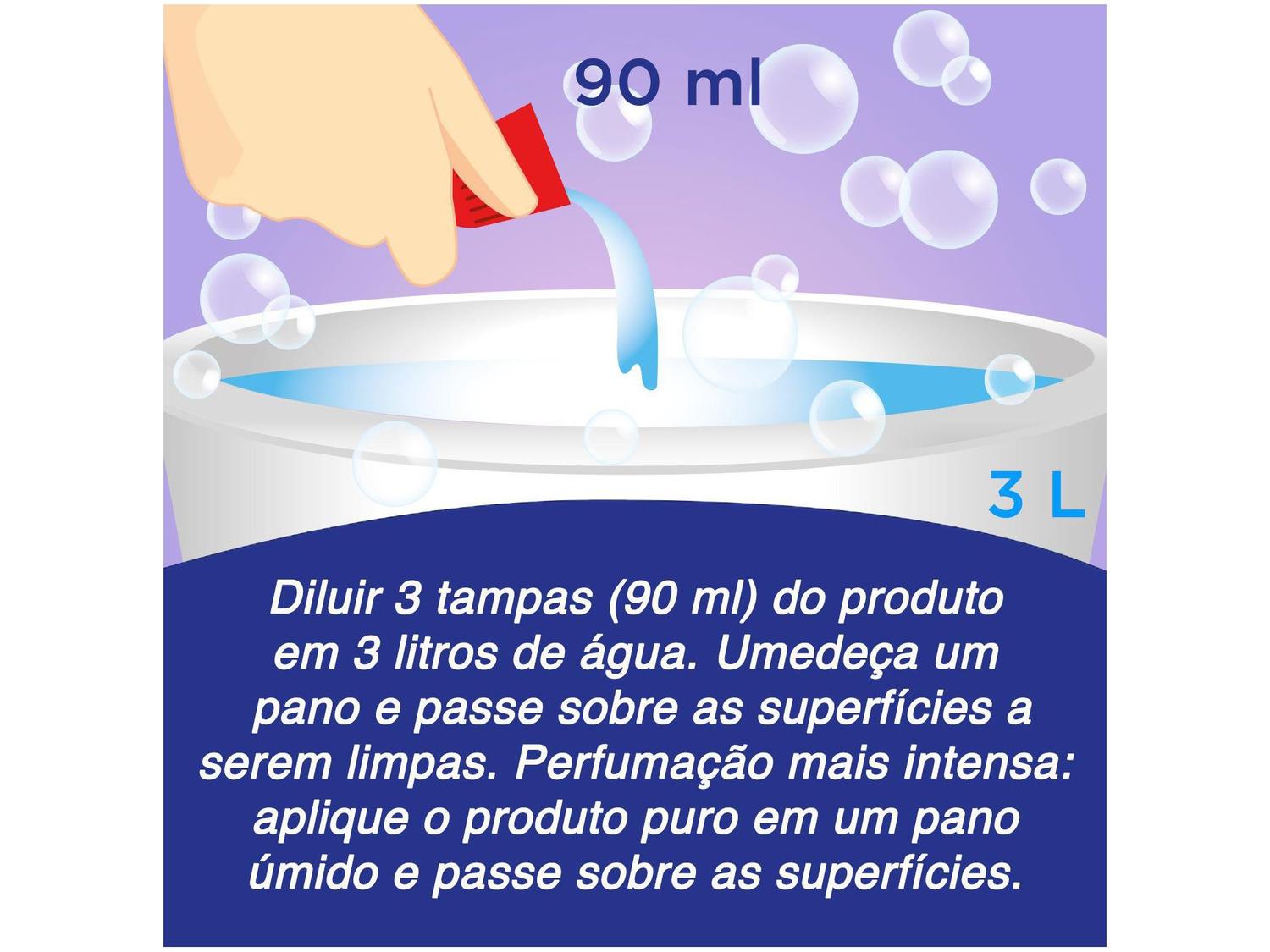 Limpador Perfumado Veja Flores do Mediterrâneo 1L
