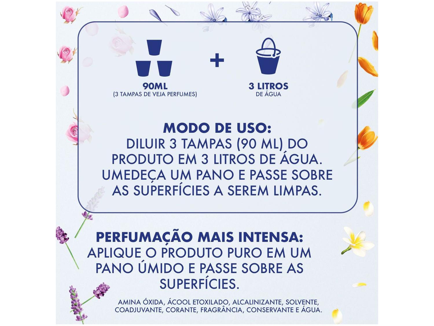 Limpador Veja Perfumes 1L
