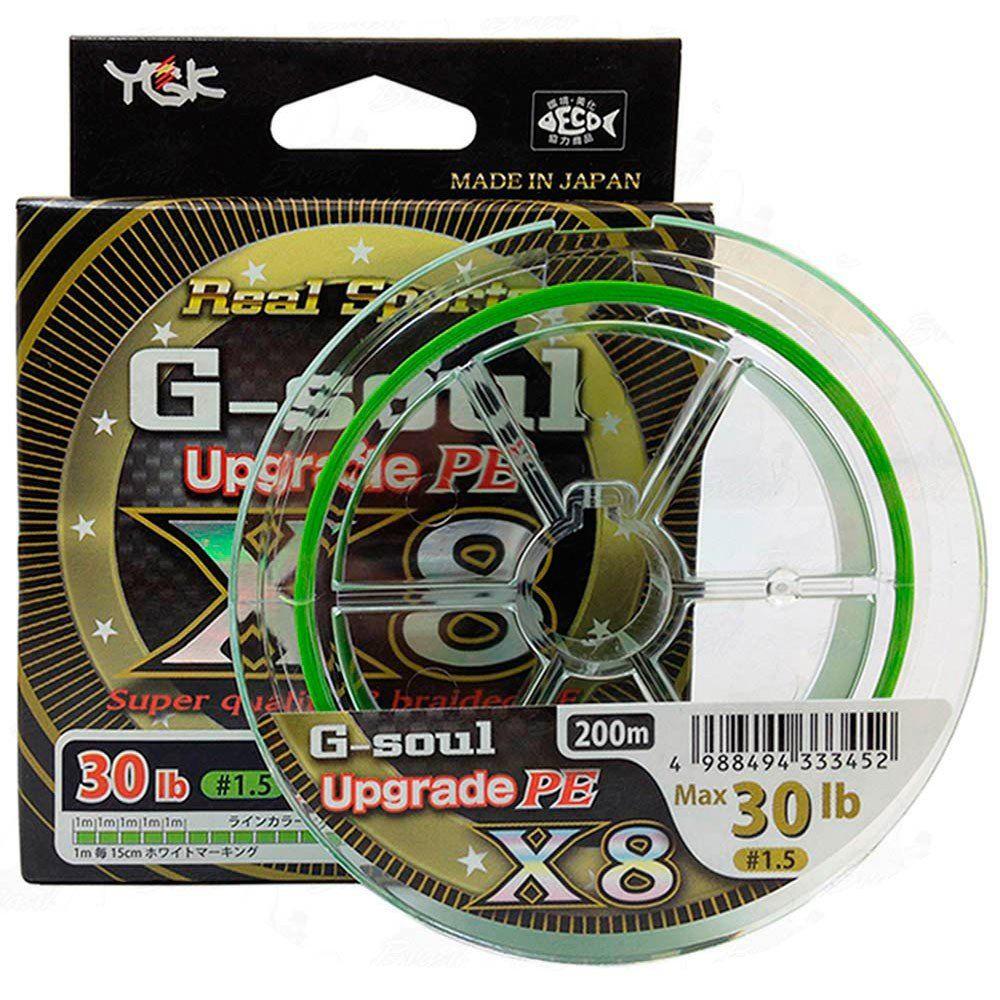Linha Multifilamento G Soul Upgrade Pe X8 Real Sports Ygk 8 Fios 0 21mm 30lb 0 Metros Linha De Pesca Magazine Luiza