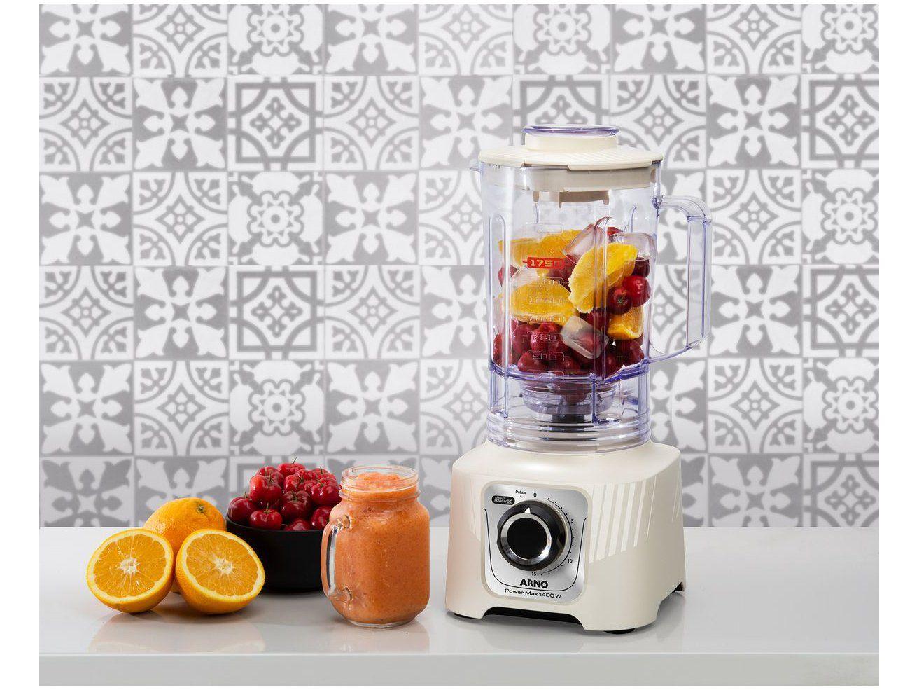 Liquidificador Arno Power Max LN64 15 Velocidades 1400W Marfim