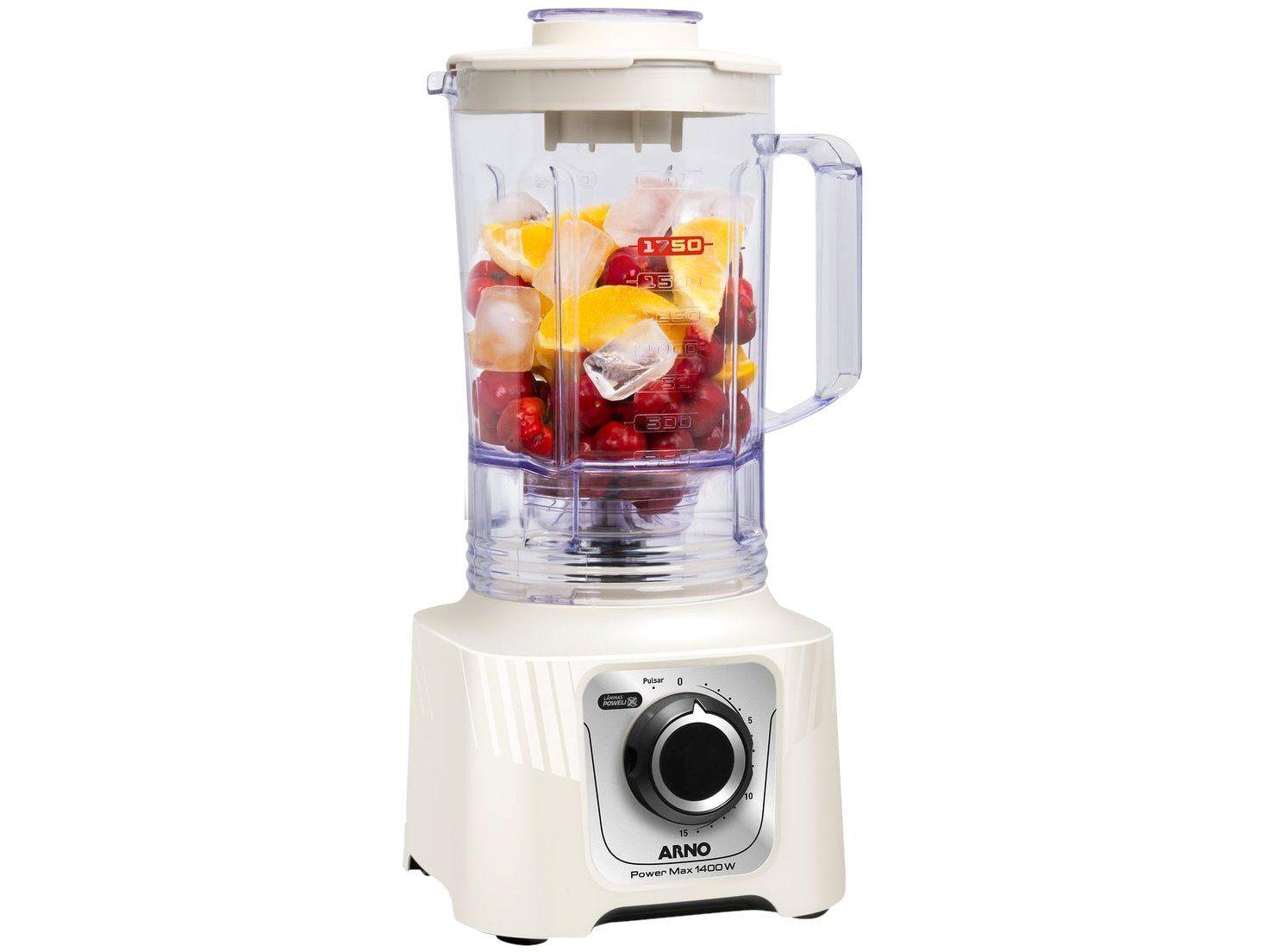 Liquidificador Arno Power Max LN64 15 Velocidades 1400W Marfim