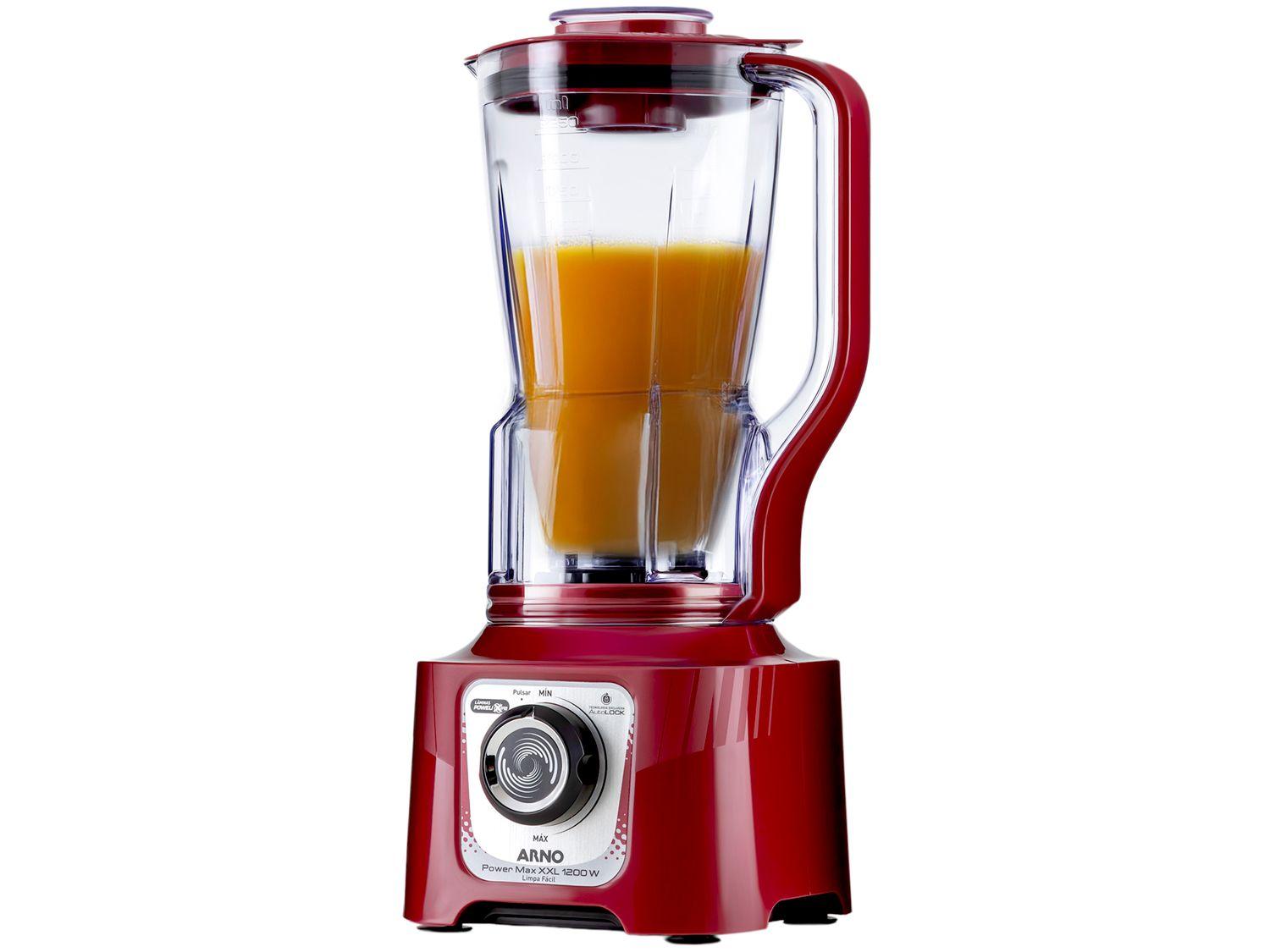 Liquidificador Arno Powermax XXL LN86 1200W Carmim