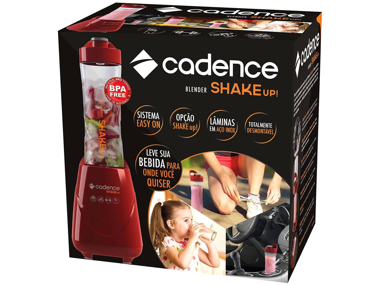 Liquidificador Cadence Blender Shake up! 1 Velocidade 300W Liquidificador Magazine Luiza