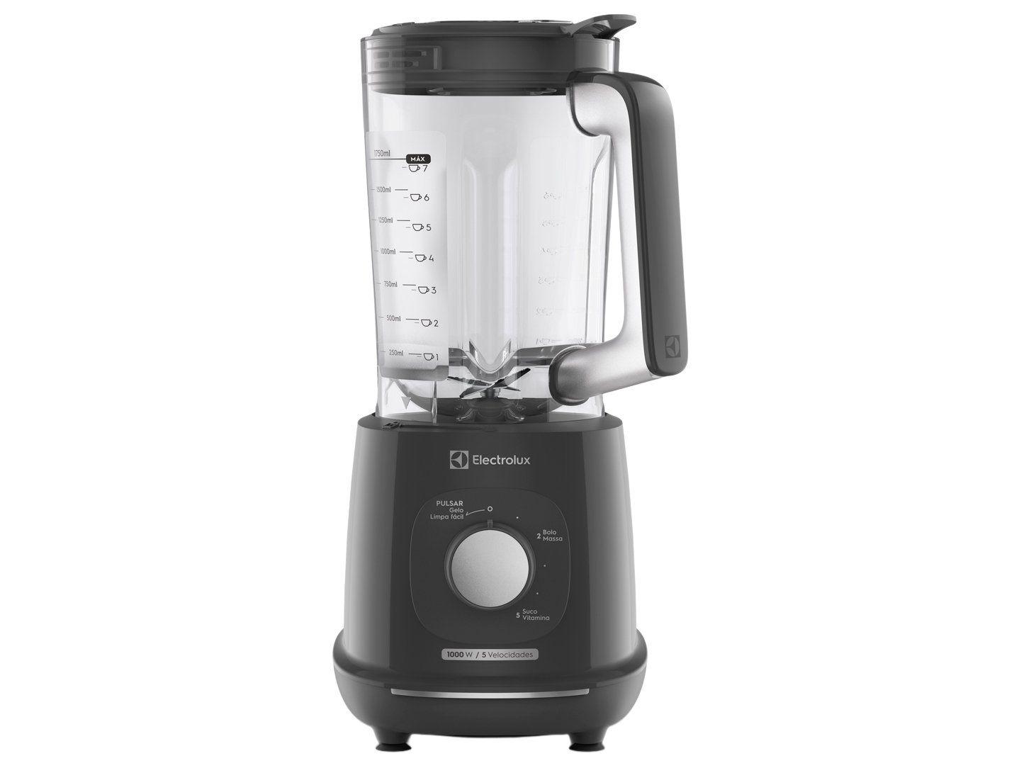 Liquidificador Electrolux EBL1000 5 Velocidades 1000W Cinza 4610AVBR402