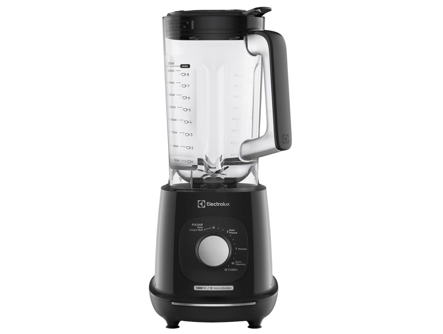 Liquidificador Electrolux EBL1300 12 Velocidades 1300W Preto 4612AVBR504