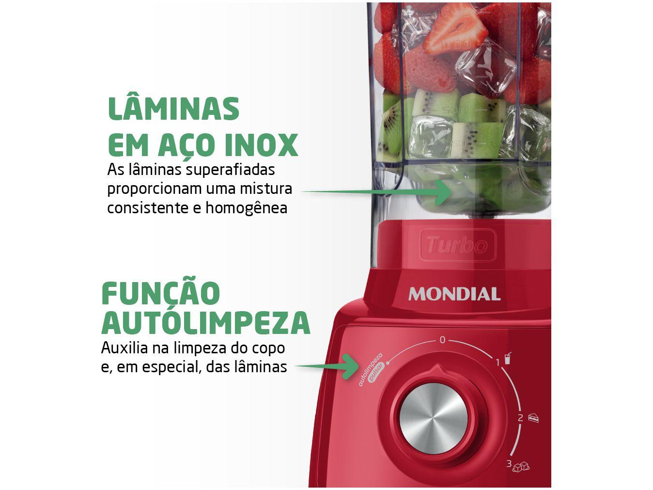 Liquidificador Mondial L-99-FR Vermelho