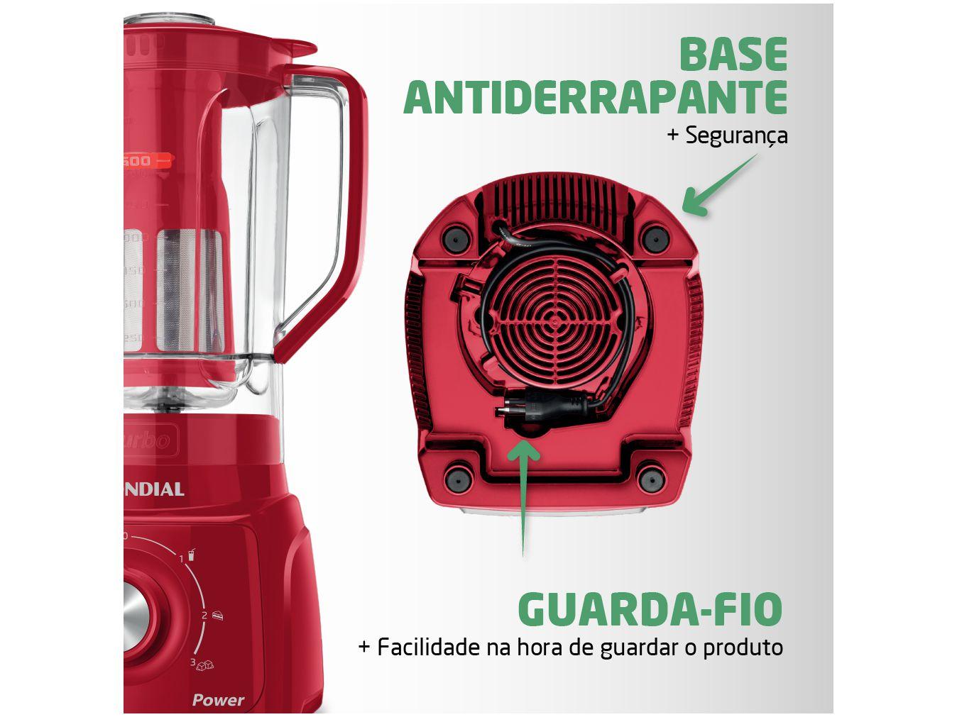 Liquidificador Mondial L-99-FR Vermelho