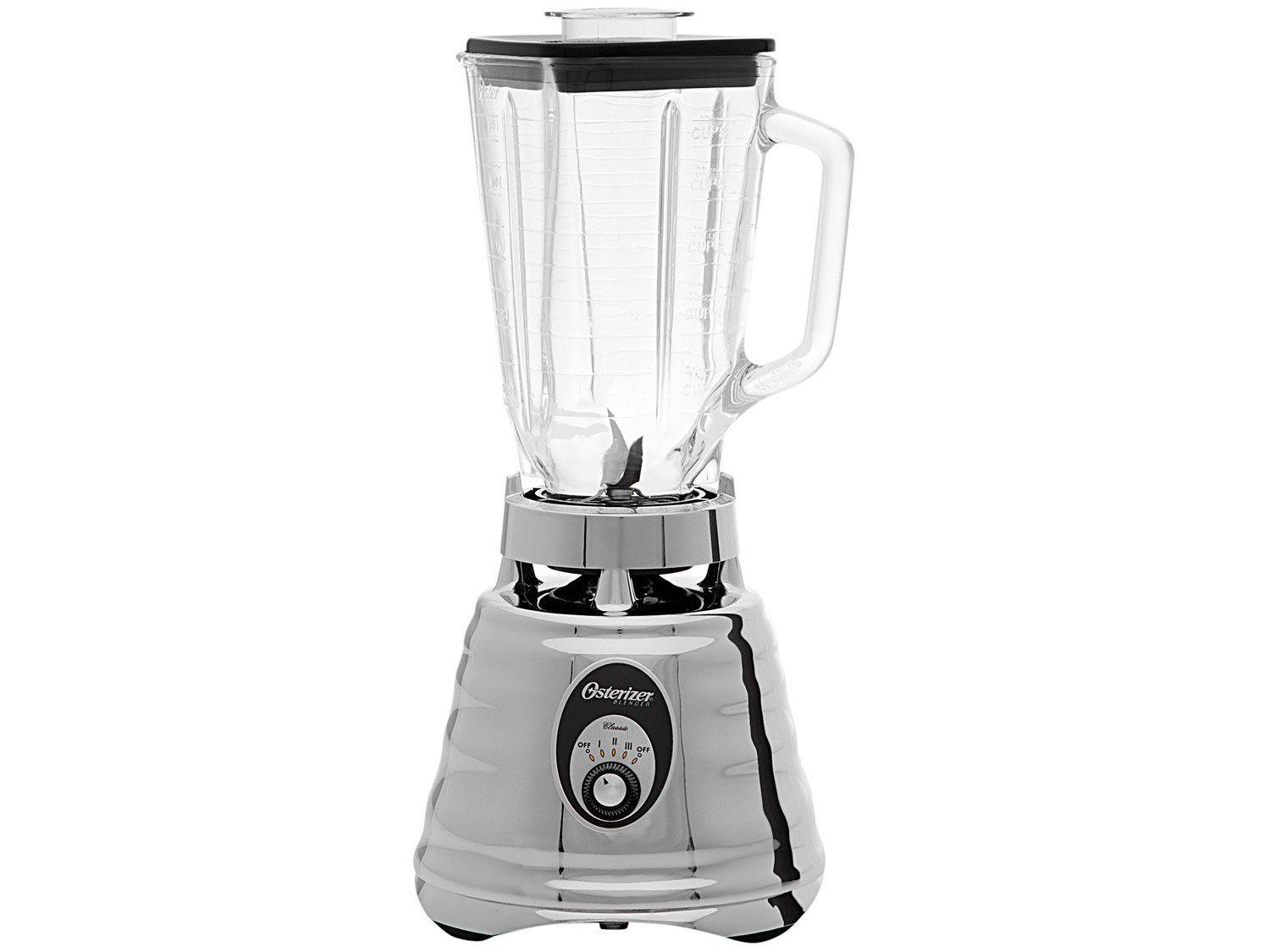 Liquidificador Oster Osterizer 3 Velocidades 600W - com Copo de Vidro ...