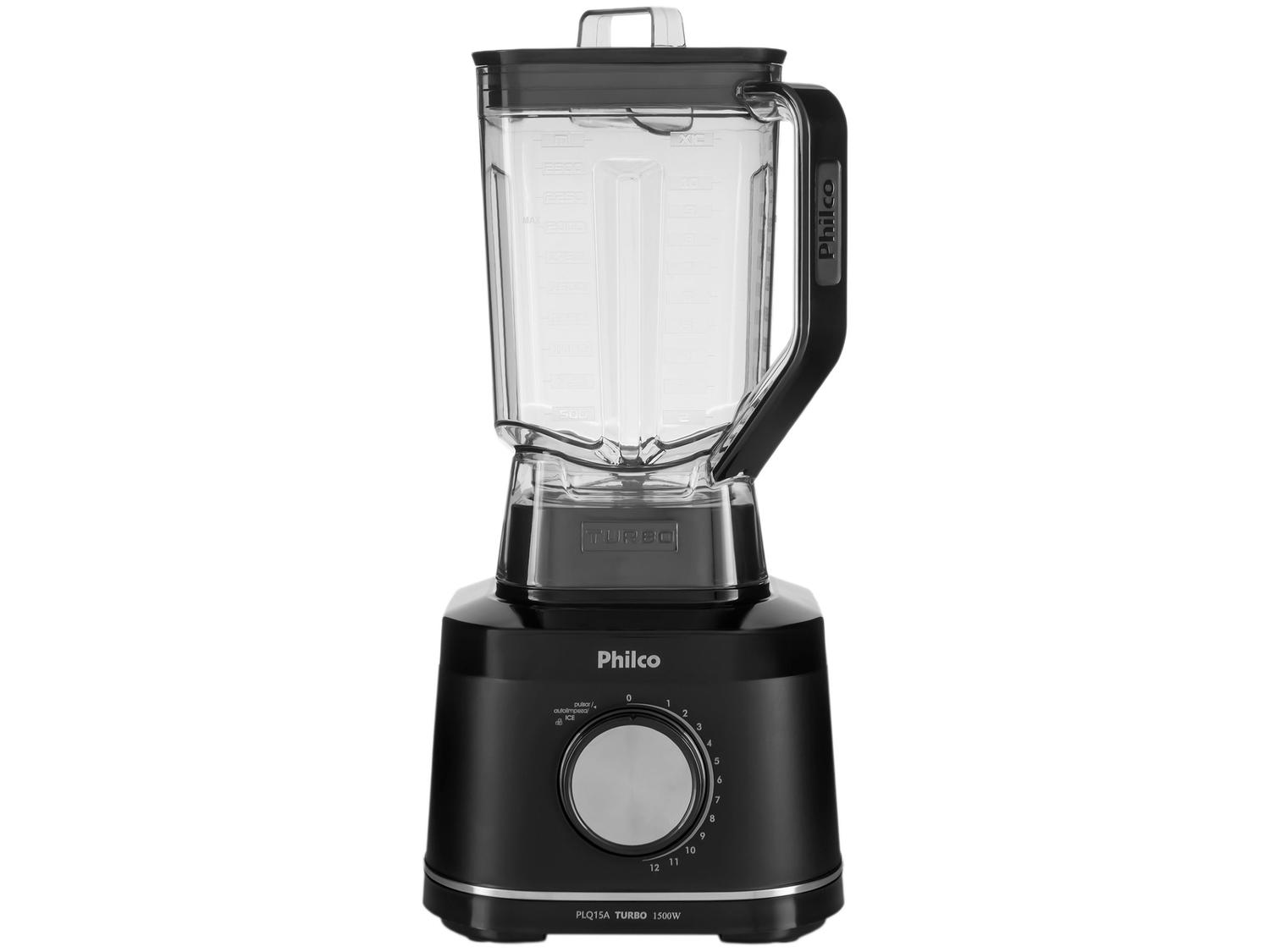 Liquidificador Philco PLQ15A 12 Velocidades 1500W Preto 103101176