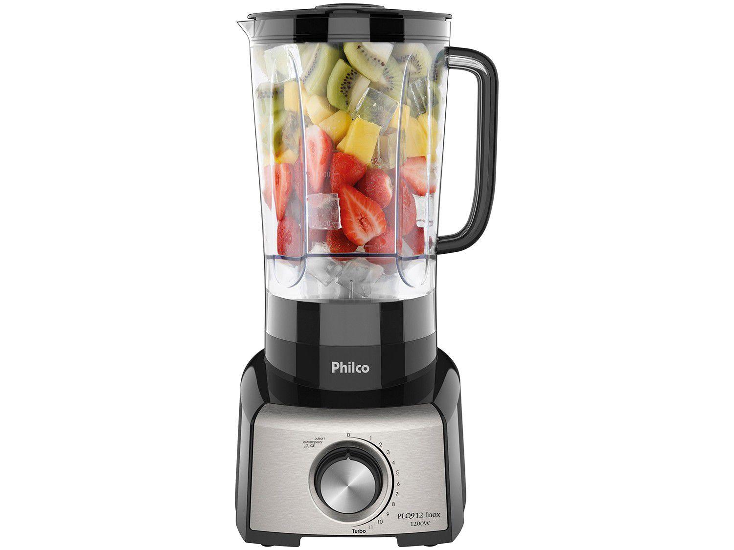 Liquidificador Philco PLQ912P Preto com Filtro